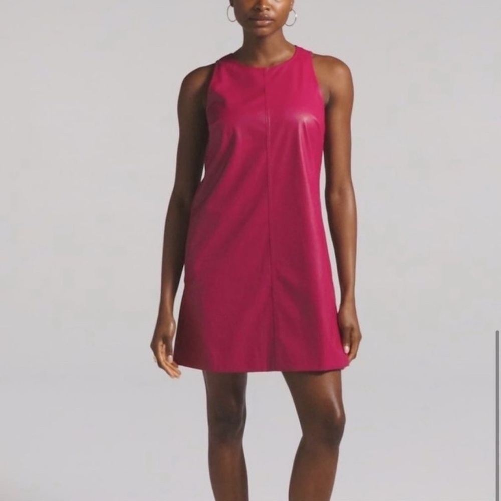 J. Crew Fuchsia Sleeveless Mini Dress